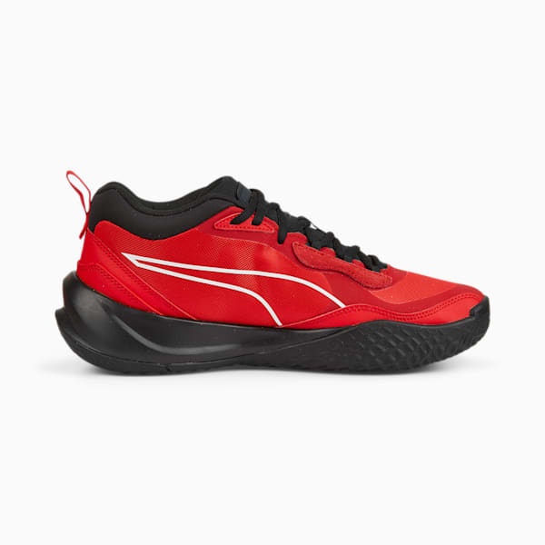 Playmaker Pro Basketball Shoes, High Risk Red-Jet Black, large-ZAF