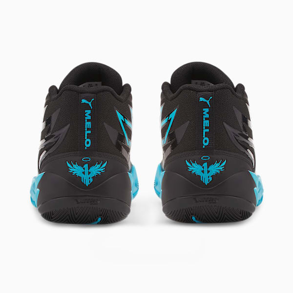 Tenis de basketball juveniles MB.02, Puma Black-Blue Atoll, large-MEX