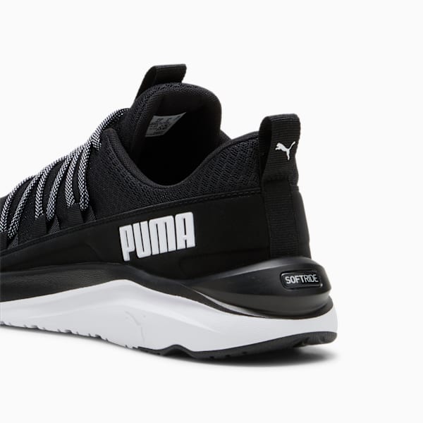 Tenis para correr Hombre Softride One4all, PUMA Black-PUMA White-PUMA White, large-MEX