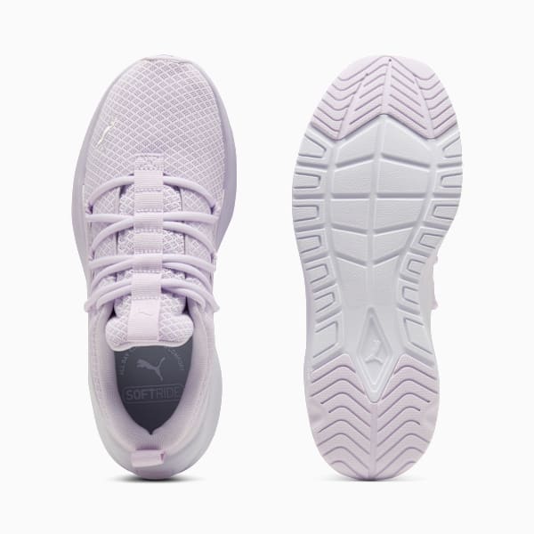 Tenis para correr Mujer Soft ride One4all, Lilac Frost-Feather Gray-PUMA White, large-MEX