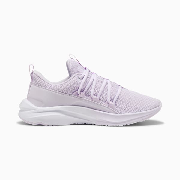 Tenis para correr Mujer Soft ride One4all, Lilac Frost-Feather Gray-PUMA White, large-MEX
