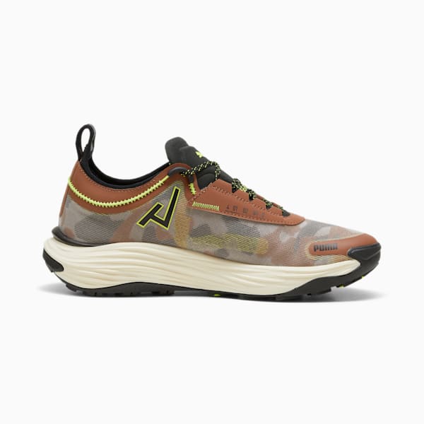 Zapatillas de running en senderos Voyage NITRO™ 3 para hombre, Brown Mushroom-PUMA Black, large-ARG