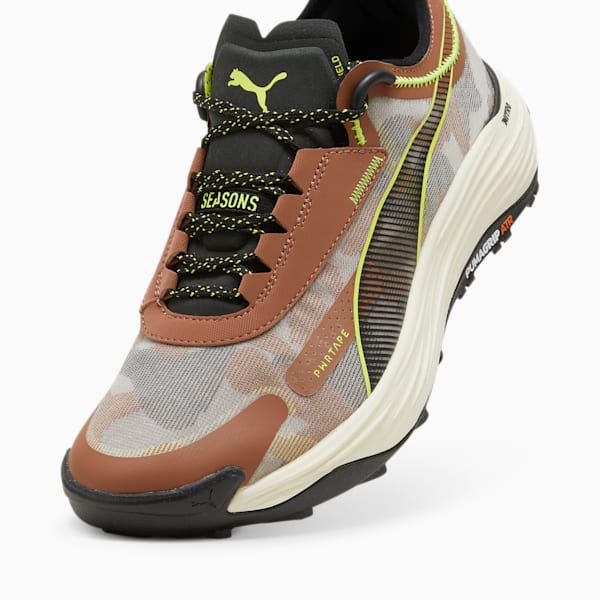 Zapatillas de running en senderos Voyage NITRO™ 3 para hombre, Brown Mushroom-PUMA Black, large-ARG