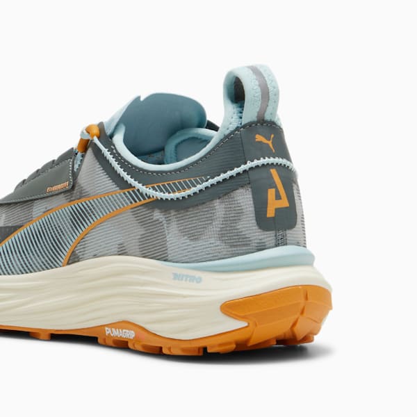 Voyage NITRO™ 3 Men's Trail Running Shoes, Mineral Gray-Turquoise Surf-Ginger Tea, large-ZAF