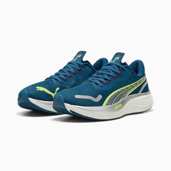 Zapatillas de running para hombre Velocity NITRO™ 3, Ocean Tropic-Lime Pow-PUMA Silver, large-ARG