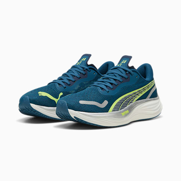 Tenis de running para hombre Velocity NITRO™ 3, Ocean Tropic-Lime Pow-PUMA Silver, large-MEX