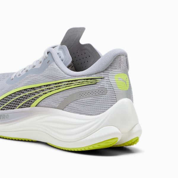 Zapatillas de running para hombre Velocity NITRO™ 3, Gray Fog-Lime Pow-PUMA Black, large-ARG
