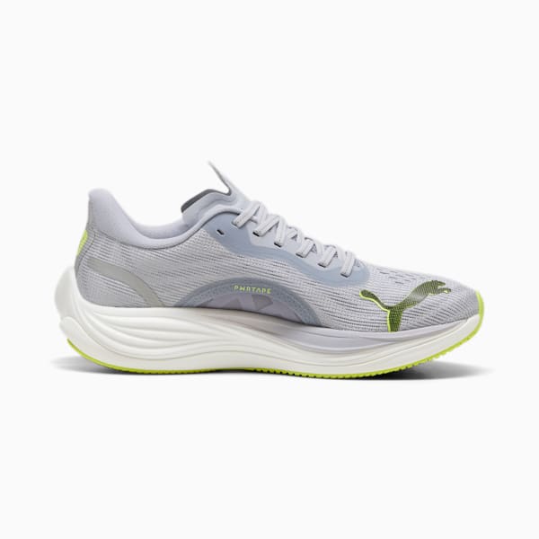 Zapatillas de running para hombre Velocity NITRO™ 3, Gray Fog-Lime Pow-PUMA Black, large-ARG