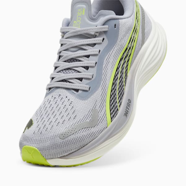 Zapatillas de running para hombre Velocity NITRO™ 3, Gray Fog-Lime Pow-PUMA Black, large-ARG