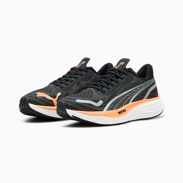 Zapatillas de running para hombre Velocity NITRO™ 3, PUMA Black-PUMA Silver-Neon Citrus, large-ARG