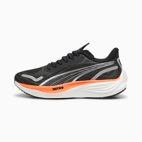Zapatillas de running para hombre Velocity NITRO™ 3, PUMA Black-PUMA Silver-Neon Citrus, large-ARG