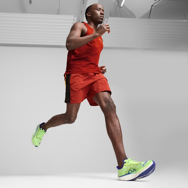 Tenis de running para hombre Velocity NITRO 3, Fizzy Apple-Lapis Lazuli, large-MEX