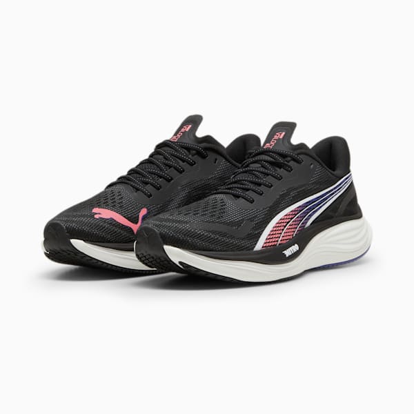 Zapatillas de running para hombre Velocity NITRO™ 3, PUMA Black-Sunset Glow-Lapis Lazuli, large-ARG