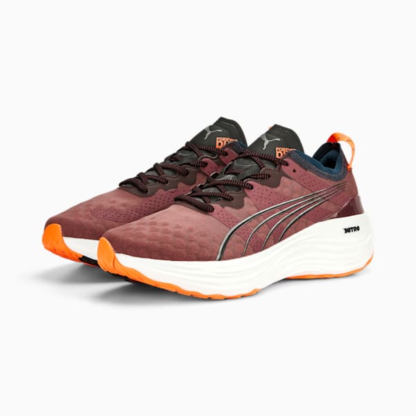 Zapatillas de running para hombre ForeverRun NITRO, Wood Violet-Ultra Orange, large-ARG