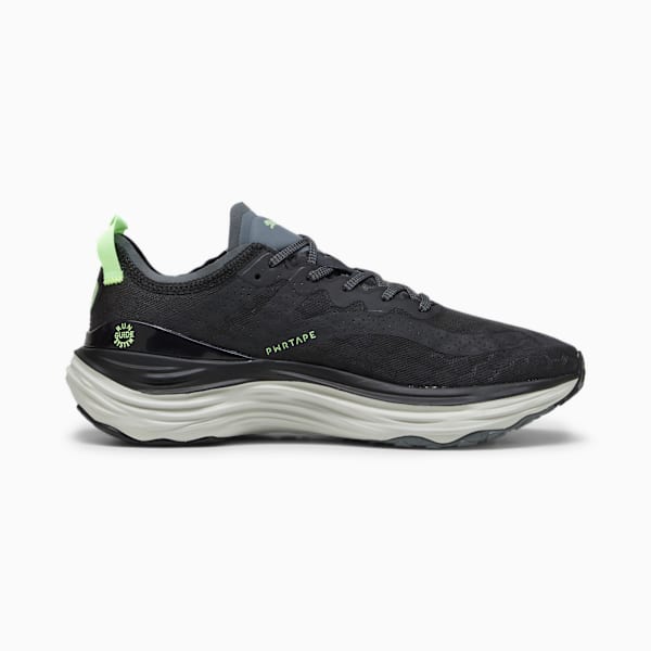 Tenis para correr para hombre ForeverRun NITRO, PUMA Black-Cool Dark Gray-Speed Green, large-MEX
