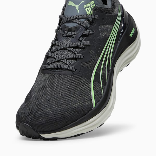 Zapatillas de running para hombre ForeverRun NITRO, PUMA Black-Cool Dark Gray-Speed Green, large-ARG