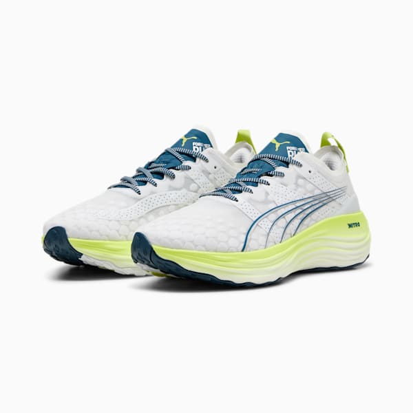 Zapatillas de running para hombre ForeverRun NITRO, PUMA White-Ocean Tropic-Lime Pow, large-ARG