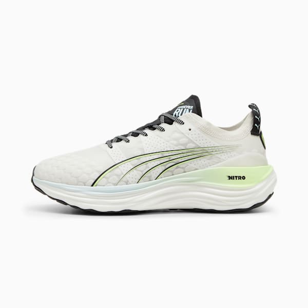 Zapatillas de running para hombre ForeverRun NITRO, Vapor Gray-Fizzy Apple-Nitro Blue, large-ARG
