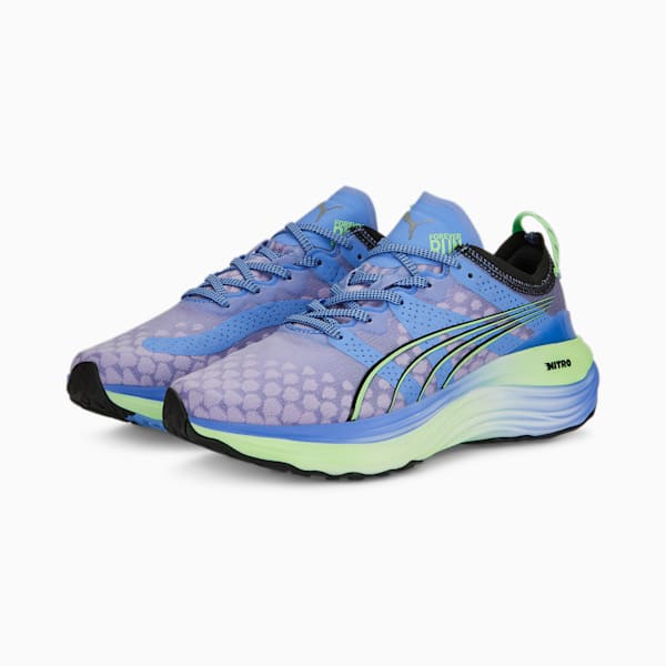 ForeverRun NITRO™ Women's Running Shoes, Elektro Purple-Fizzy Lime, large-ZAF