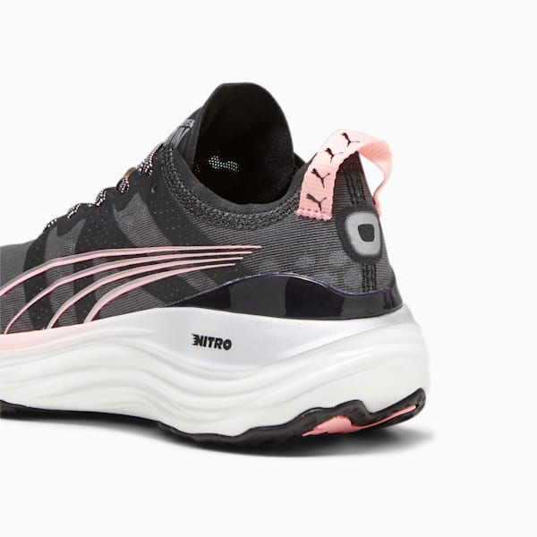 Zapatillas de running para mujer ForeverRun NITRO, PUMA Black-Koral Ice-PUMA Silver, large-ARG