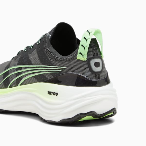 Zapatillas de running para mujer ForeverRun NITRO, PUMA Black-Speed Green, large-ARG