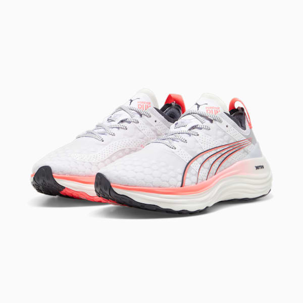 Zapatillas de running para mujer ForeverRun NITRO, PUMA White-Sunset Glow-Galactic Gray, large-ARG