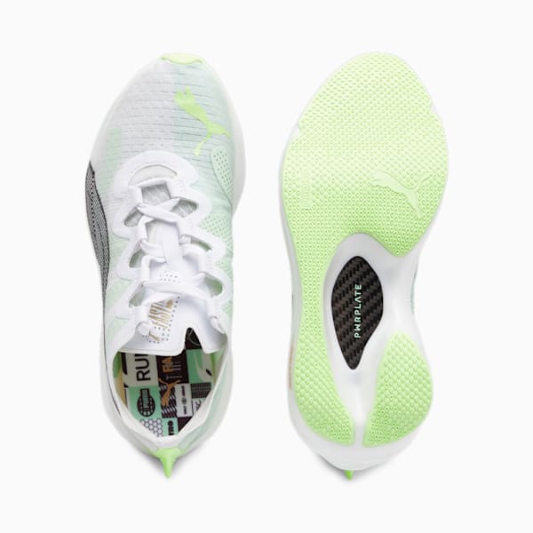 Fast-FWD NITRO Elite Run 75 Running Shoes Women, PUMA White-Light Mint-PUMA Black, large-ZAF