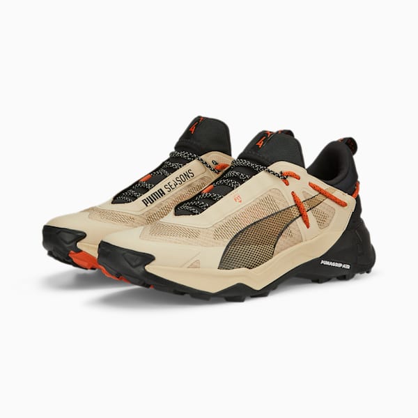 Explore NITRO™ Men's Hiking Shoes, Granola-PUMA Black-Chili Powder, large-ZAF