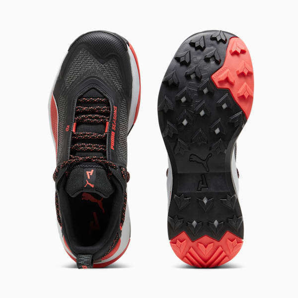 Zapatillas de senderismo para mujer Explore NITRO, PUMA Black-Active Red-Silver Mist, large-ARG