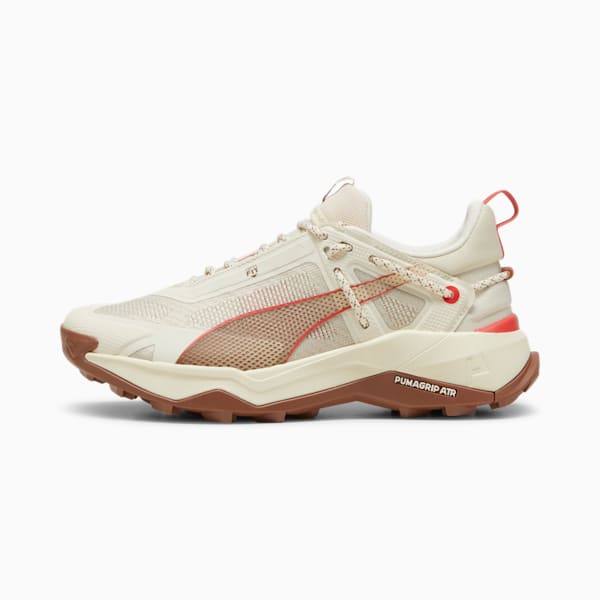 Explore NITRO™ Women's Hiking Shoes, Sugared Almond-Brown Mushroom-Active Red, large-ZAF