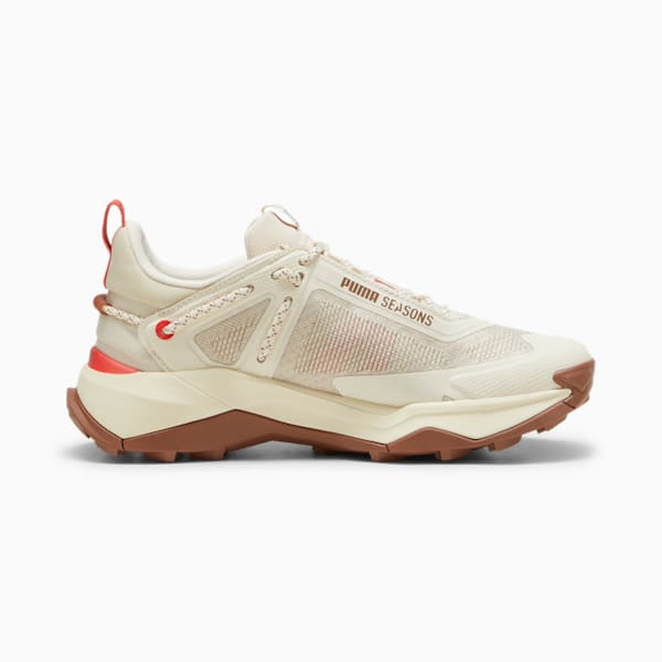 Explore NITRO™ Women's Hiking Shoes, Sugared Almond-Brown Mushroom-Active Red, large-ZAF