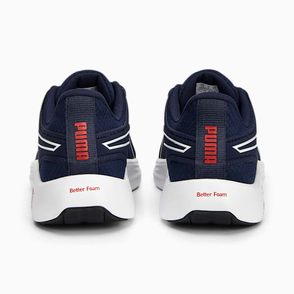 Better Foam Legacy Running Shoes, PUMA Navy-PUMA White-For All Time Red, large-ZAF