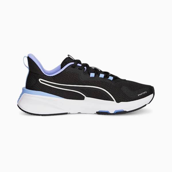Zapatillas de training para mujer PWRFrame TR 2, PUMA Black-Elektro Purple, large-ARG