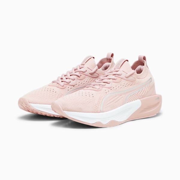 Zapatillas de training para mujer PWR XX NITRO Luxe, Future Pink-PUMA White-PUMA Silver, large-ARG