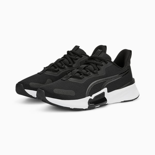 Zapatillas de training para mujer PWRFrame TR 2 Elektro Summer, PUMA Black-PUMA Black-PUMA White, large-ARG