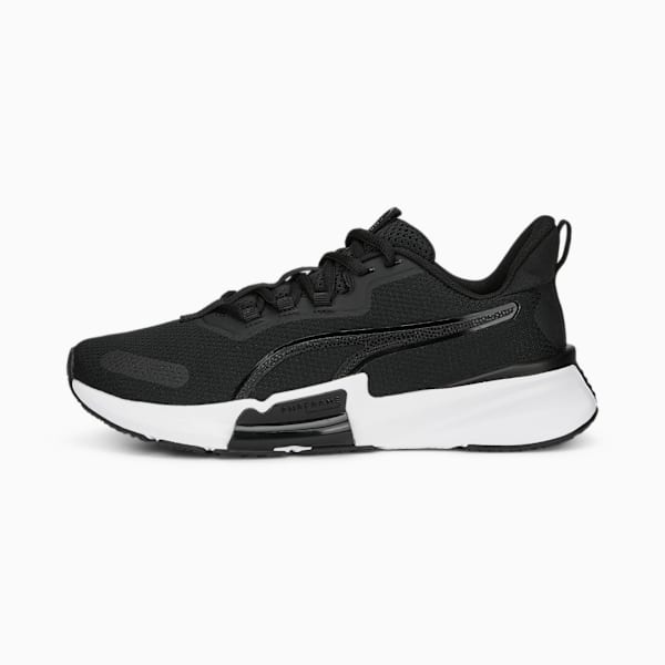 Zapatillas de training para mujer PWRFrame TR 2 Elektro Summer, PUMA Black-PUMA Black-PUMA White, large-ARG