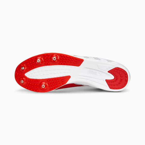 Zapatillas para hombre evoSPEED Distance 11 Track and Field, PUMA White-PUMA Red-Metallic Silver, large-ARG