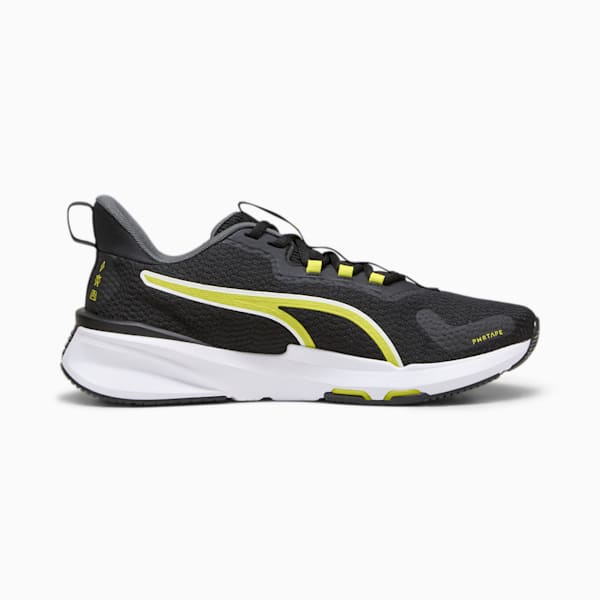 PWRFrame TR 2 Men's Training Shoes, PUMA Black-Yellow Burst-PUMA White, large-ZAF