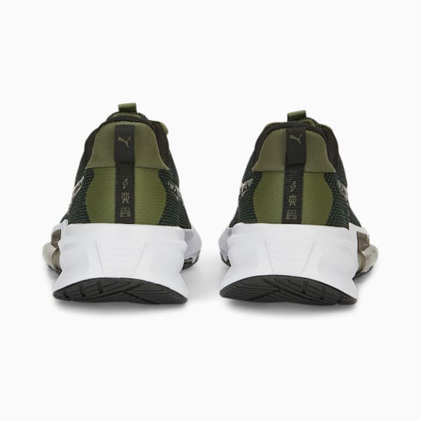 Zapatillas de training para hombre PWRFrame TR 2 Tiger Camo, Green Moss-PUMA Black, large-ARG