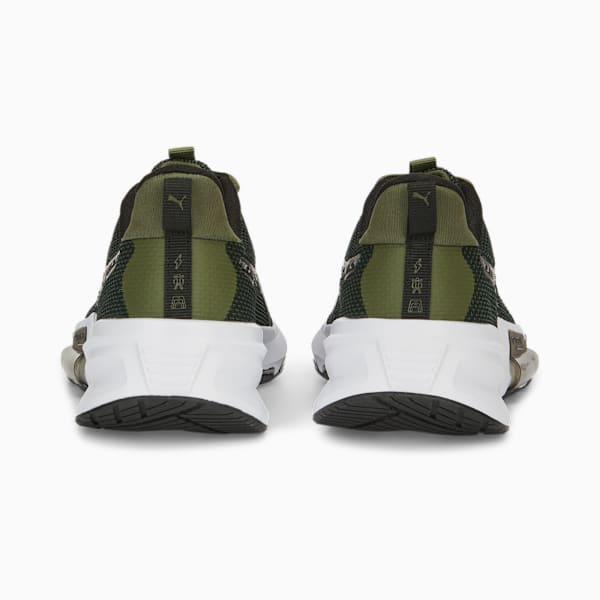 Tenis de training para hombre PWRFrame TR 2 Tiger Camo, Green Moss-PUMA Black, large-MEX