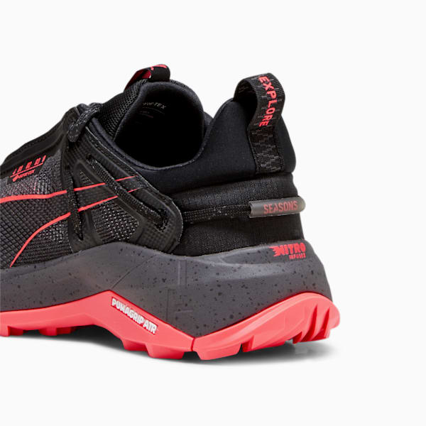 Explore NITRO GORE-TEX Hiking Shoes Women, PUMA Black-Fire Orchid, large-ZAF