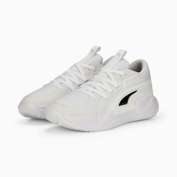 Tenis de basquetbol Court Rider Chaos Jewel, PUMA White-PUMA Black, large-MEX
