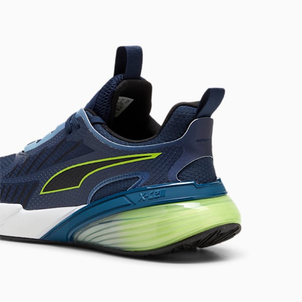 Zapatillas de running X-Cell Action, Club Navy-Lime Pow-PUMA Black, large-ARG