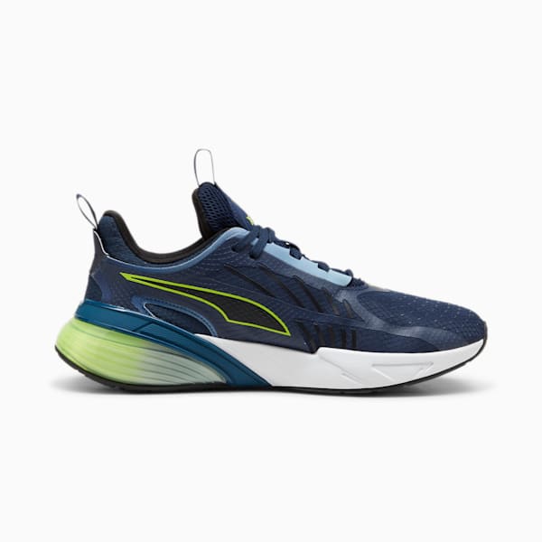 Zapatillas de running X-Cell Action, Club Navy-Lime Pow-PUMA Black, large-ARG