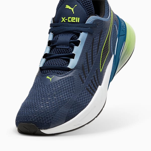 Zapatillas de running X-Cell Action, Club Navy-Lime Pow-PUMA Black, large-ARG
