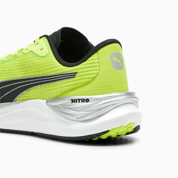 Electrify NITRO™ 3 Men's Running Shoes, Lime Pow-PUMA Black-PUMA Silver, large-ZAF