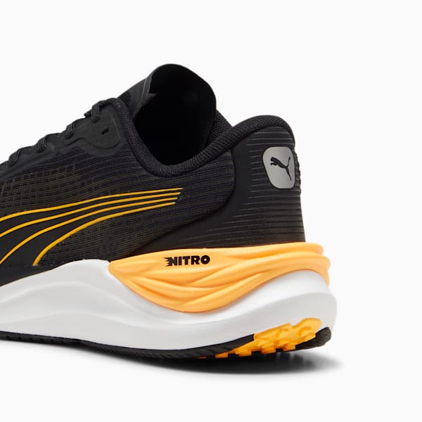 Electrify NITRO™ 3 Men's Running Shoes, PUMA Black-Sun Stream-PUMA White, large-ZAF