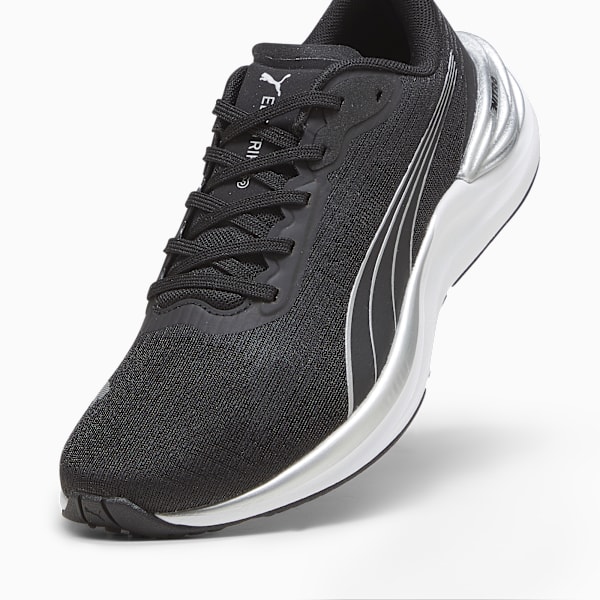 Tenis para correr Electrify NITRO 3 para mujer, PUMA Black-PUMA Silver, large-MEX