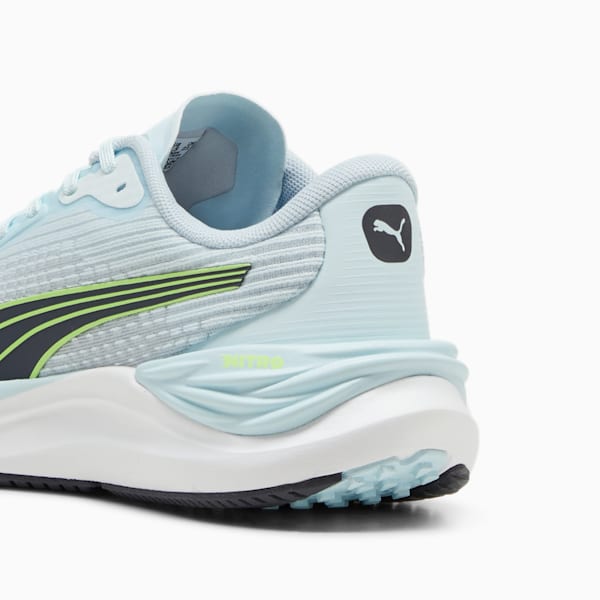 Electrify NITRO 3 Women's Running Shoes, Nitro Blue-Fizzy Apple, large-MEX