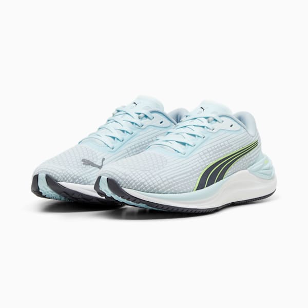 Electrify NITRO 3 Women's Running Shoes, Nitro Blue-Fizzy Apple, large-MEX